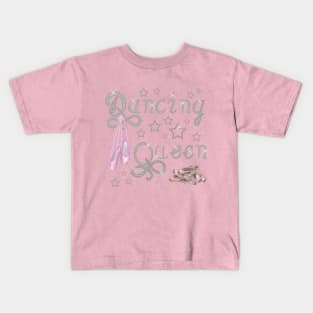 Dancing queen-Silver Kids T-Shirt